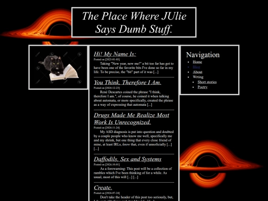 blog screenshot