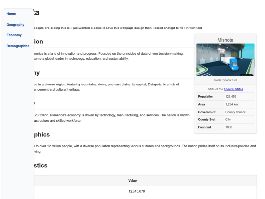 test screenshot