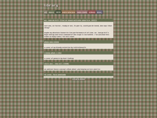 library/music screenshot