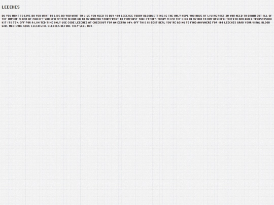 pages/leeches screenshot