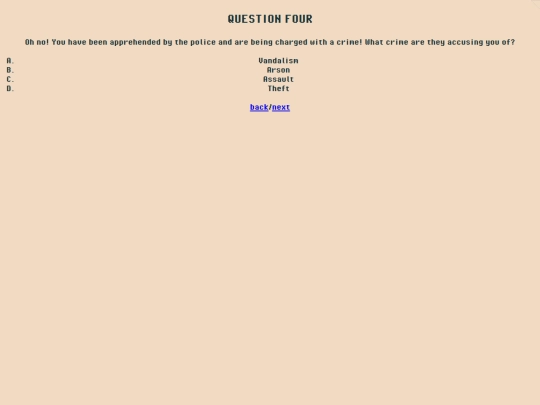 quiz/four screenshot