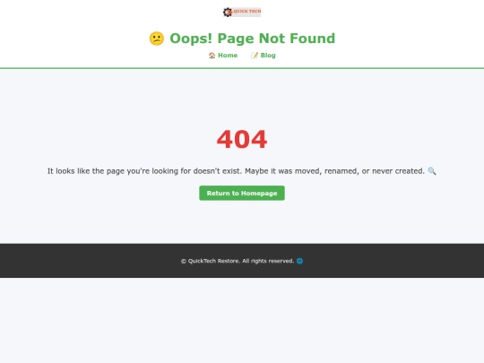 not_found screenshot