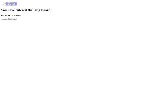 blog-board screenshot