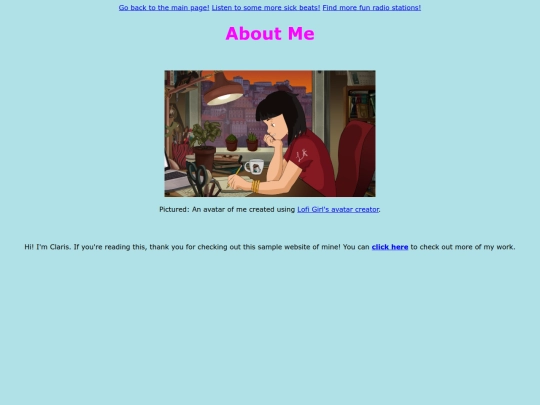 sickbeatzaboutme screenshot