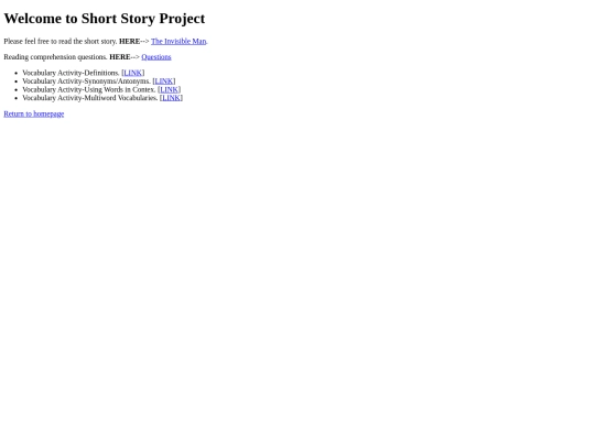 shortstoryproject screenshot