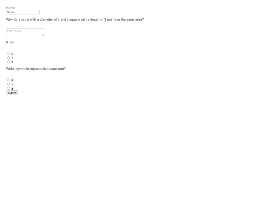 pages/mathtest screenshot