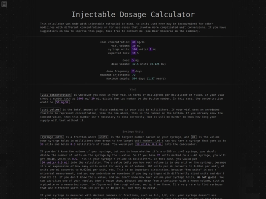 dosage_calculator screenshot