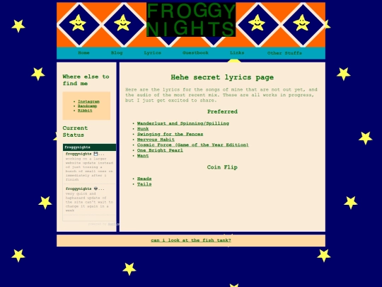 lyrics/secret-lyrics screenshot