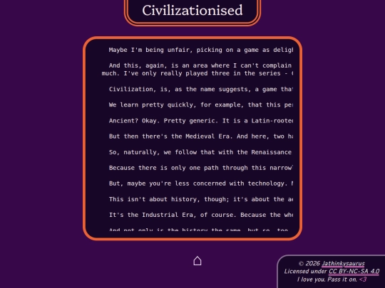 tirades/civised screenshot