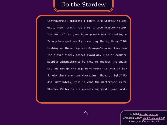 tirades/dodew screenshot