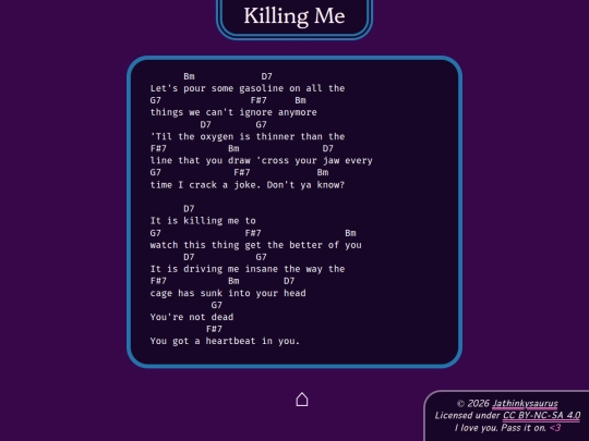 tunes/killingme screenshot