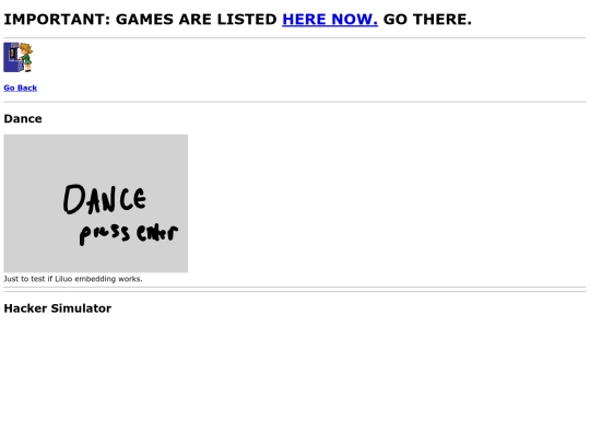 games screenshot