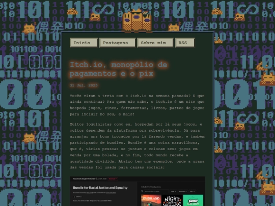 posts/2025-07-31-Itch-io-monopolio-dos-cartoes-e-pix screenshot