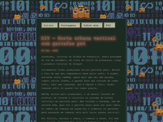 posts/2025-09-28-DIY-Horta-urbana-vertical-com-garrafas-pet screenshot