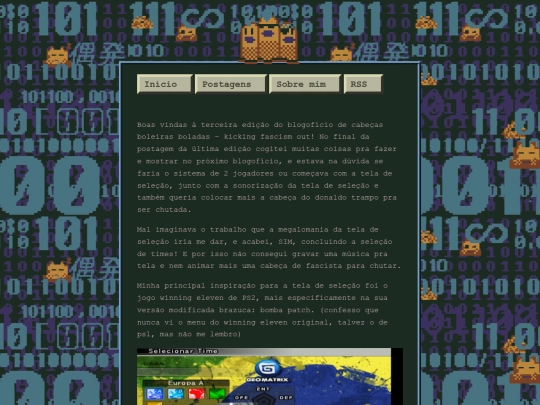posts/2026-08-31-Blogoficio-Cabecas-Boleiras-Boladas-Kicking-Fascism-Out-3-Tela-de-selecao-pronta screenshot
