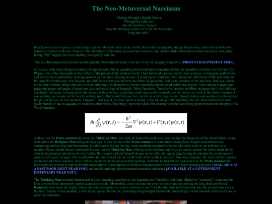 CTRL/posts/narcissus screenshot