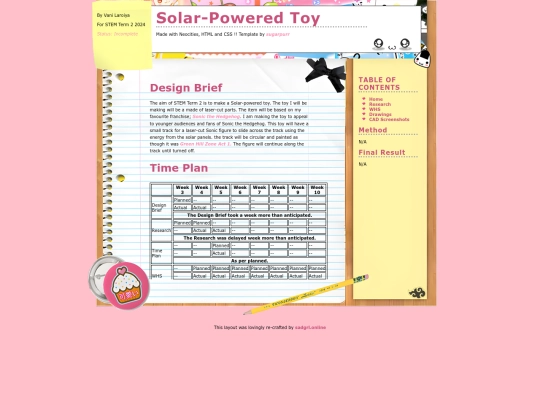 designbrief screenshot