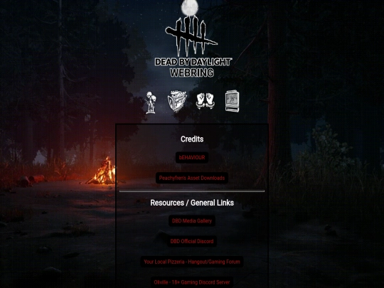 links screenshot