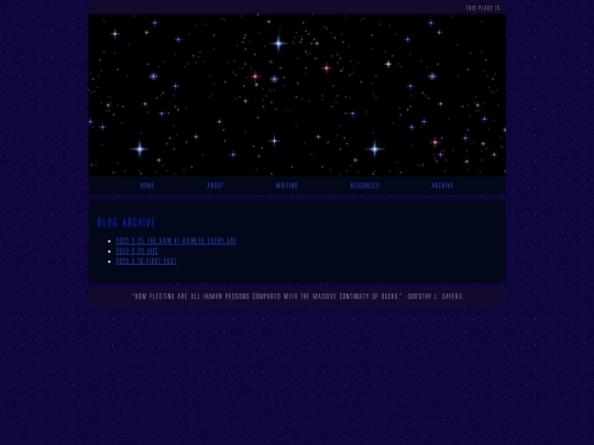 archive screenshot