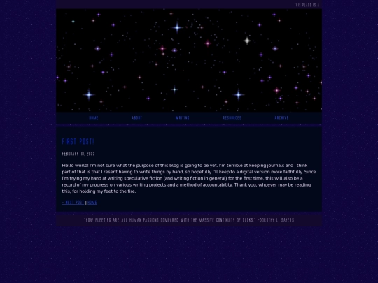 posts/2023-2-19-First-Post screenshot