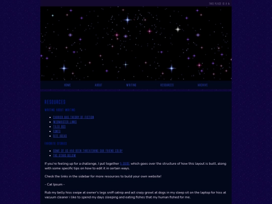 resources screenshot