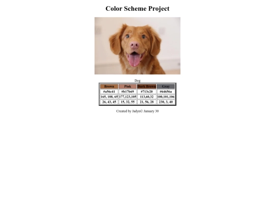 color-scheme screenshot