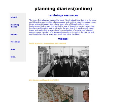 planning screenshot