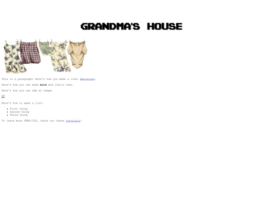 grandmashouse screenshot