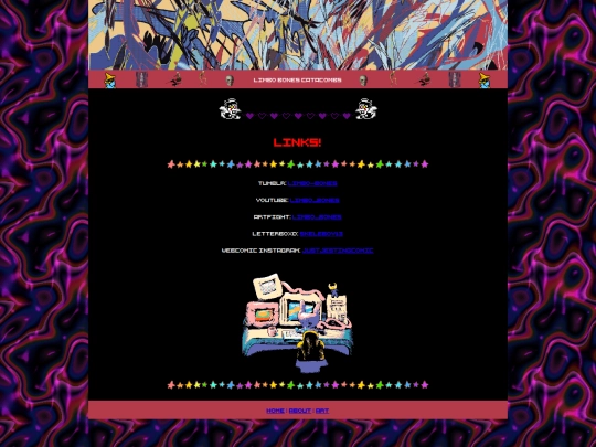 links screenshot