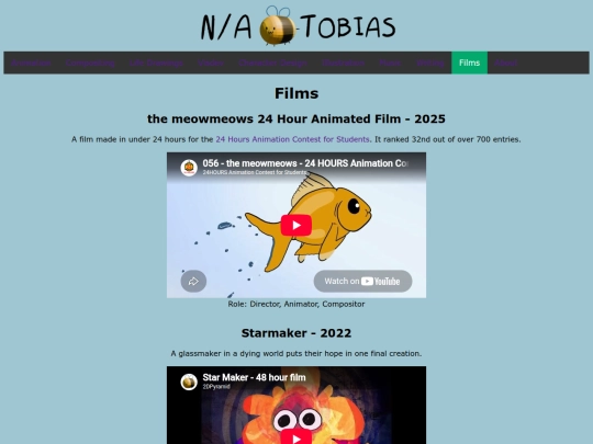 Projects screenshot