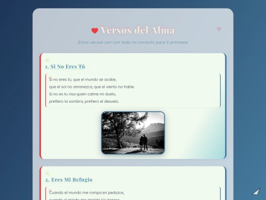 versoAmor/loveVerses screenshot