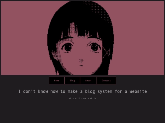 blog screenshot