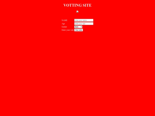 vote/vote screenshot