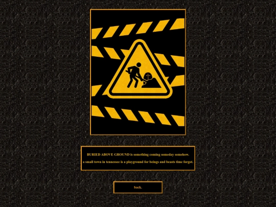 buriedaboveground screenshot