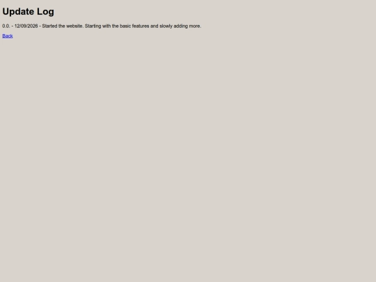 updatelog screenshot