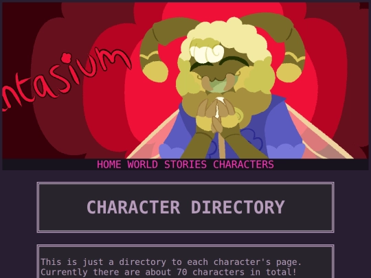 characters screenshot