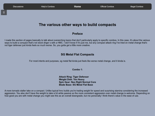 alternative_compacts screenshot