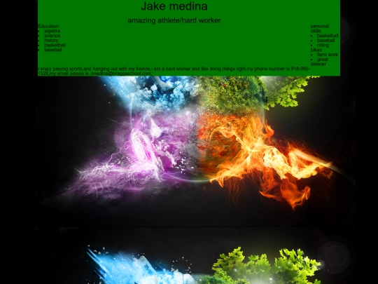 resume screenshot