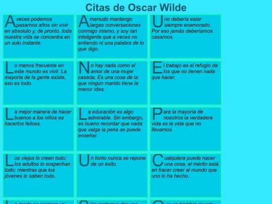 Prácticas/ej_Oscar_Wilde screenshot