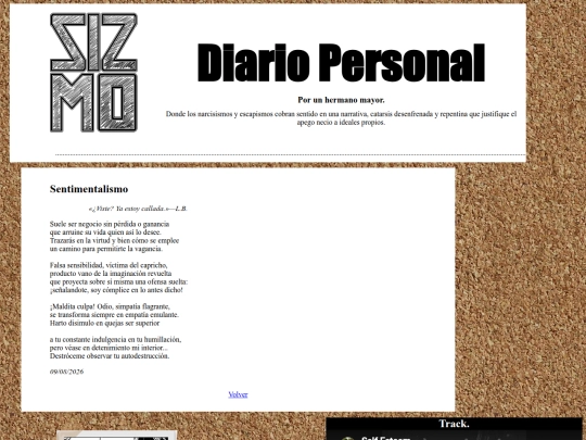 sentimentalismo screenshot