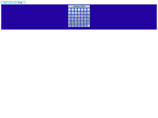 clock screenshot