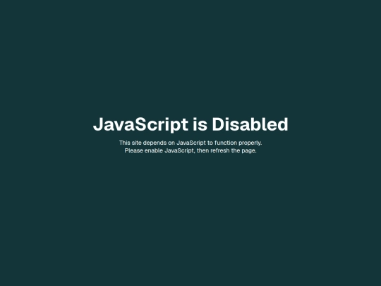 no-javascript screenshot