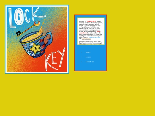 lock and key screenshot