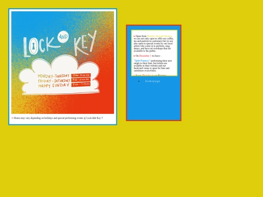 lock and key/pagethree screenshot