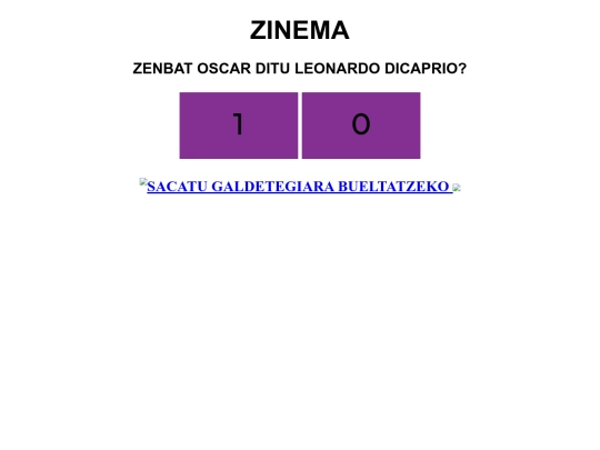 Galdetegiaa/Zinema screenshot