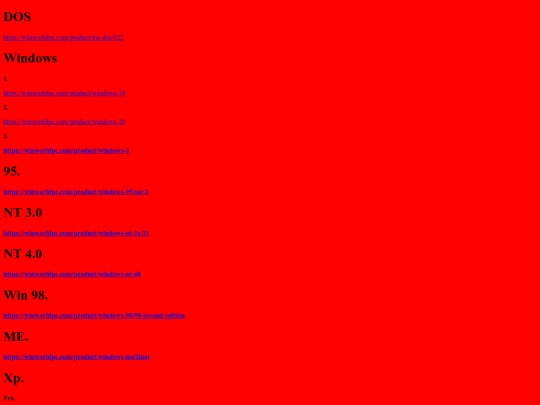 list screenshot