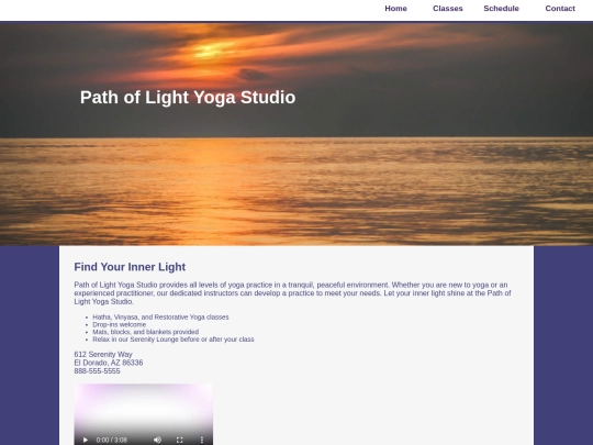 yoga screenshot