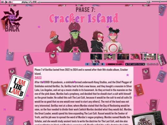 gorillaz/crackerisland screenshot