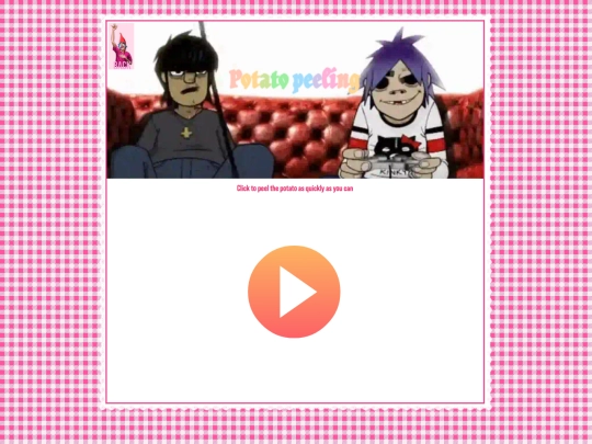 gorillaz/games/potato screenshot