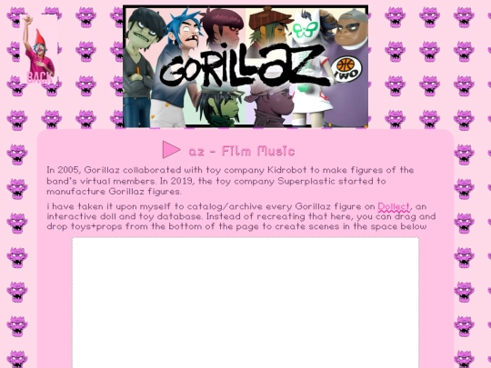gorillaz/toys screenshot